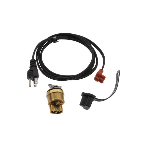 Engine Heater - 400W 120V, 35Mm Plug, Brass Adapter Hyundai, Isuzu, Toyota